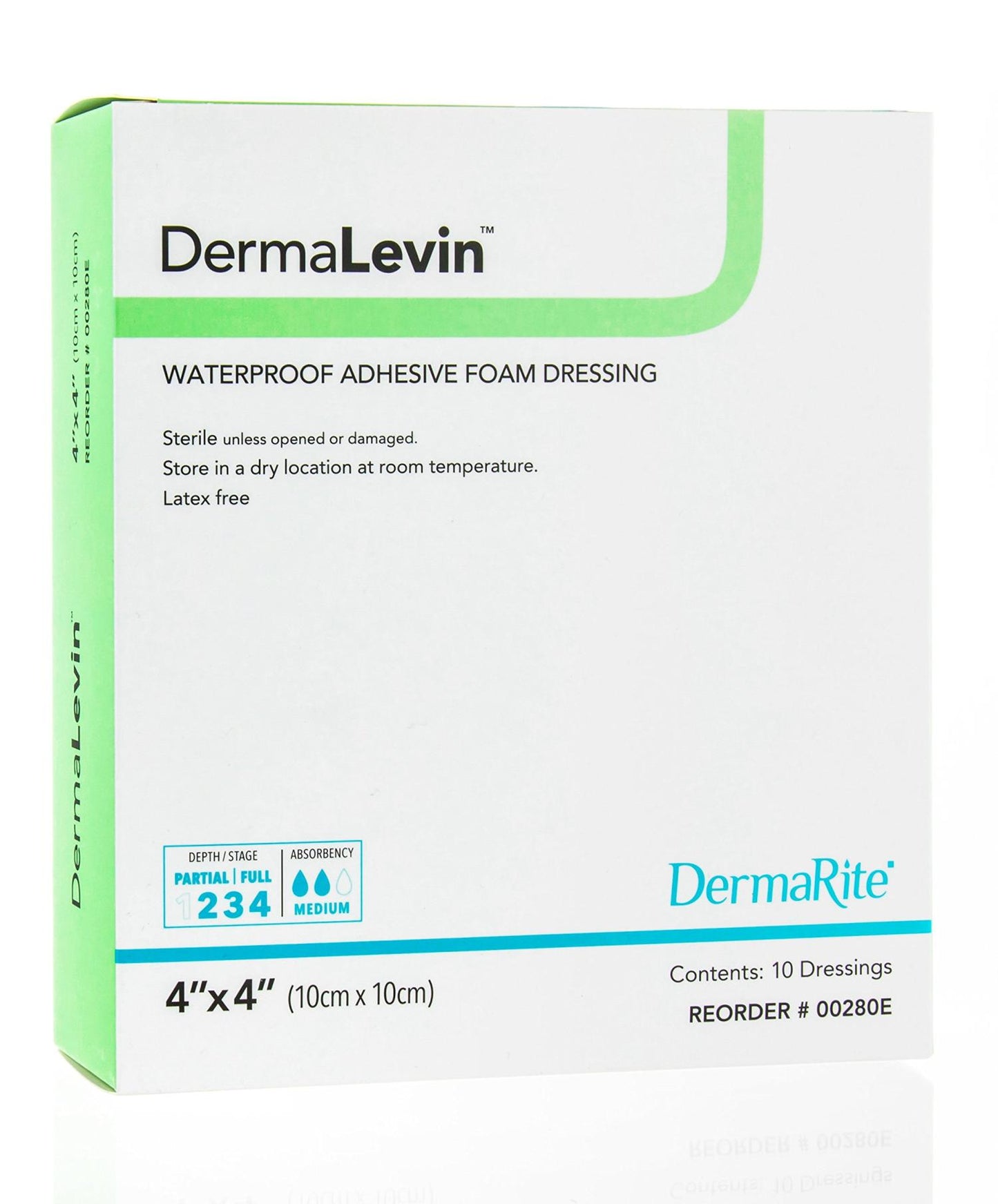 DermaLevin® Waterproof Adhesive Foam Dressing