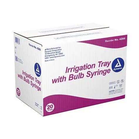 Irrigation Tray with Bulb Syringe
