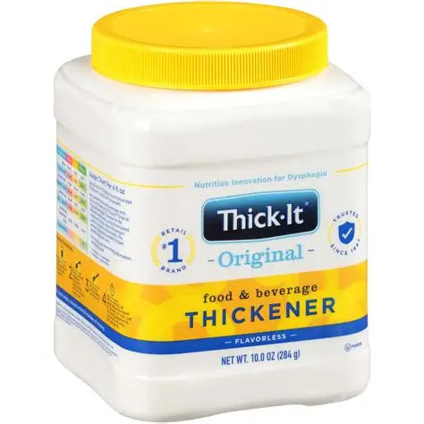 Food and Beverage Thickener Thick-It® Original 10 oz. Canister Unflavored Powder IDDSI Level 0 Thin