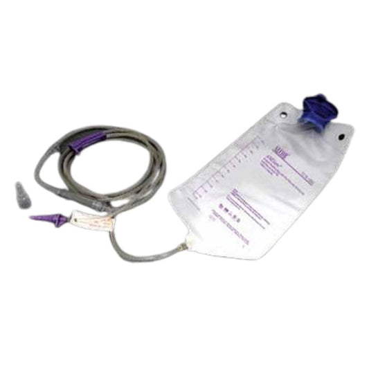 AmSure EnFit Enteral Gravity Bag Set 1200cc w/ Transition Connector 30ea/cs