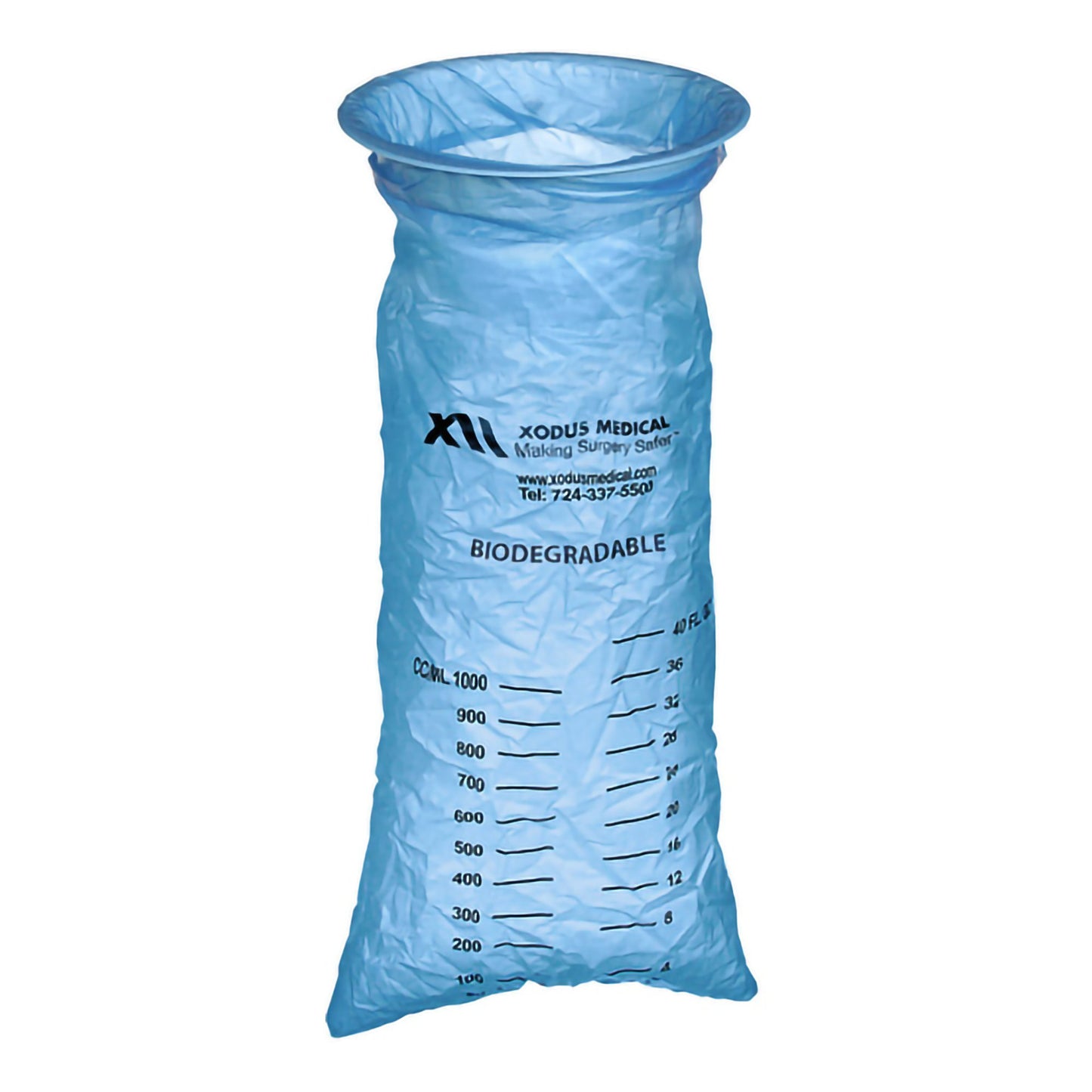 Emesis Bag McKesson 40 oz. Blue