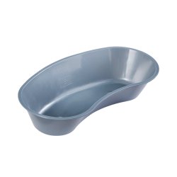 Emesis Basin Graphite 16 oz. Plastic Single Patient Use