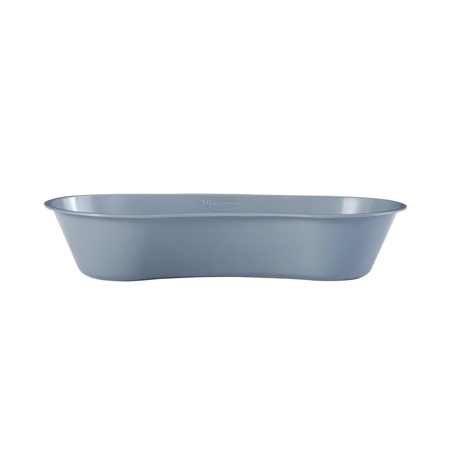 Emesis Basin Graphite 16 oz. Plastic Single Patient Use