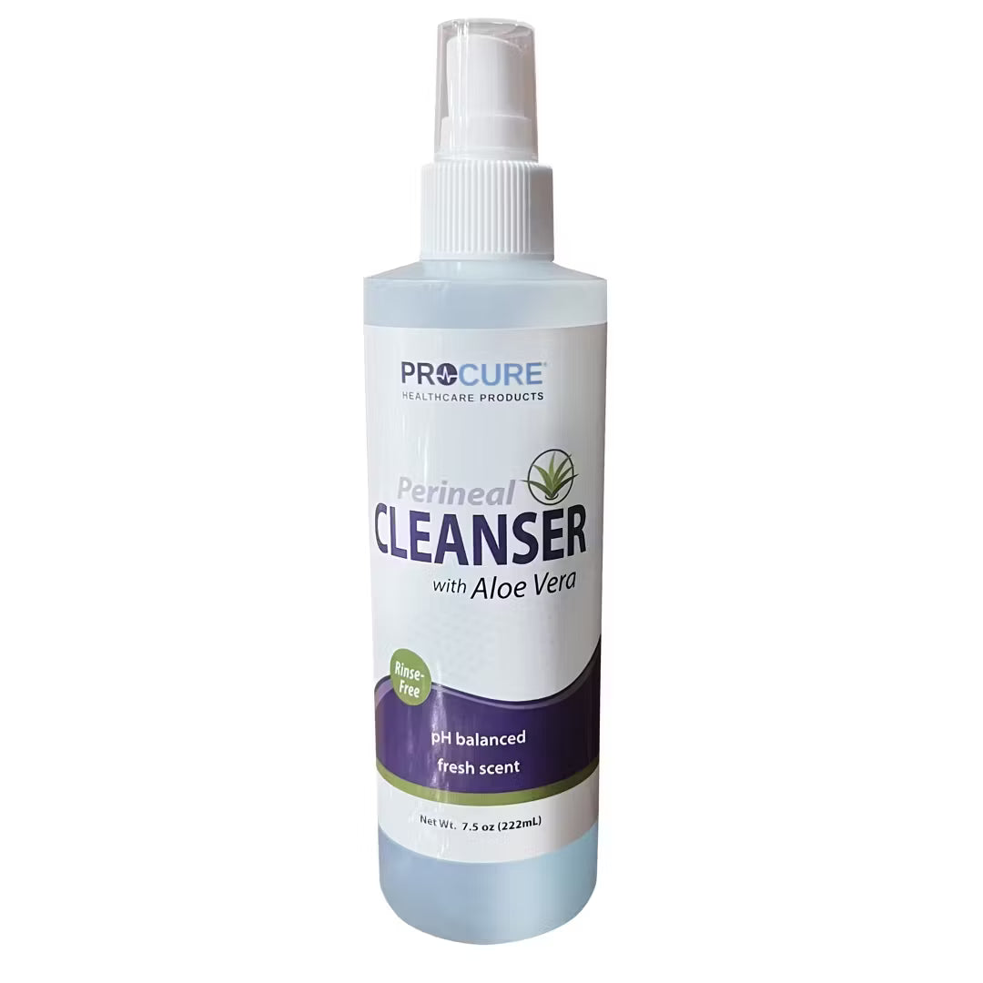 ProCure Rinse-Free Perineal Cleanser Blue w/Aloe 7.5oz